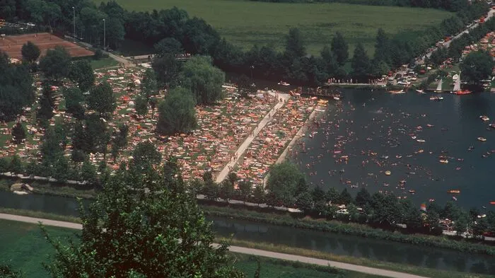 "Es war ein Start von 0 auf 100" - In den Anfangsjahren lockte der Stubenbergsee bis zu 15.000 Besucher an Sonntagen an.