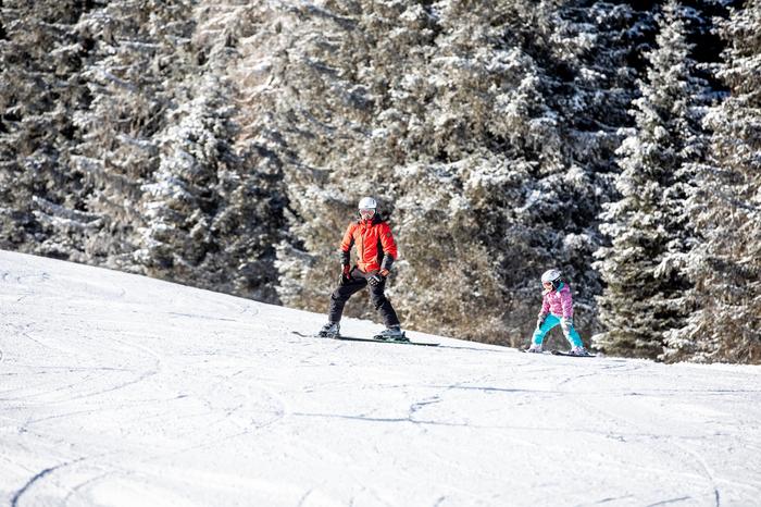 Viele Kinder aus dem Gurktal und dem Metnitztal lernen auf der Flattnitz das Skifahren