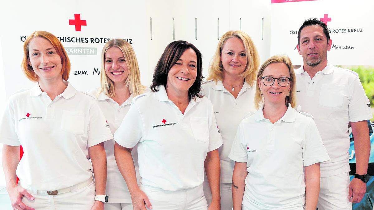 Das Team der mobilen Hauskrankenpflege unterstützt im Alltag