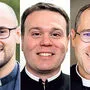 Die Neupriester Dominik Wagner, Elias Kraxner, Markus Schöck