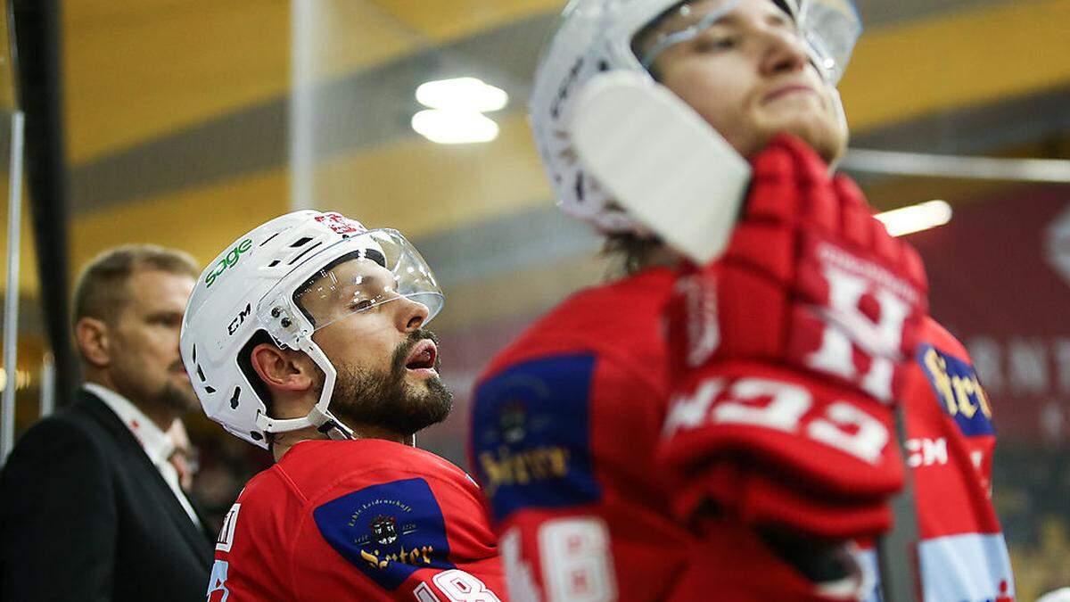 Der KAC hatte gegen Fehervar wieder das Nachsehen