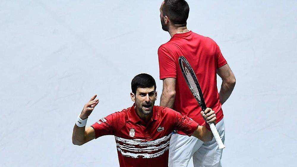Novak Djokovic wird beim Davis Cup Serbien vertreten.