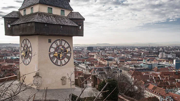 Die Sonne macht sich an diesem Wochenende rar in Graz