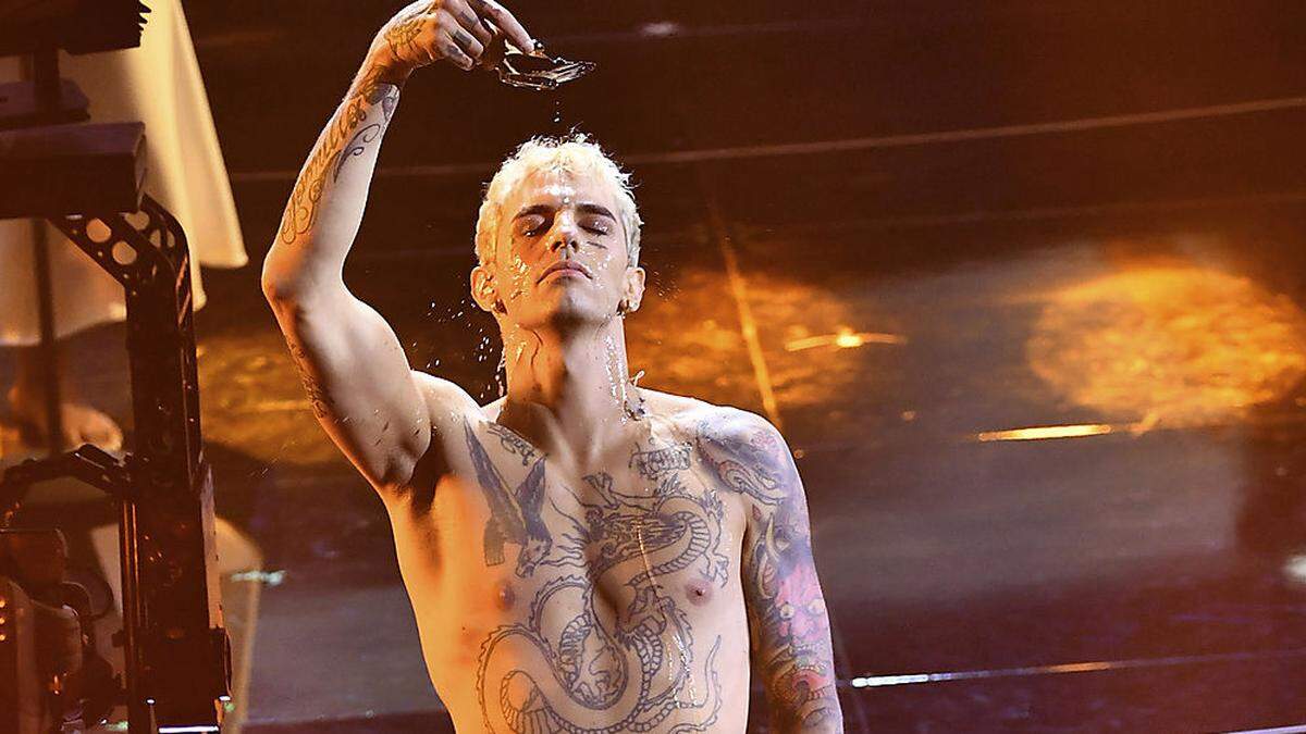 Singt Mitte Mai für San Marino in Turin: Achille Lauro