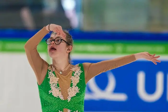 GRAZ,AUSTRIA,17.MAR.24 - SPECIAL OLYMPICS, FIGURE SKATING - National Winter Games 2024. Image shows a competitor.
Photo: GEPA pictures/ Kevin Hackner