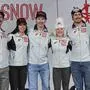 SAALBACH,AUSTRIA,03.FEB.25 - ALPINE SKIING - FIS Alpine World Ski Championships Saalbach 2025, preview, media event Ski Austria. Image shows Fabio Gstrein, Stephanie Brunner, Dominik Raschner, Katharina Truppe, Stefan Brennsteiner and Julia Scheib (AUT).
Photo: GEPA pictures/ Wolfgang Grebien