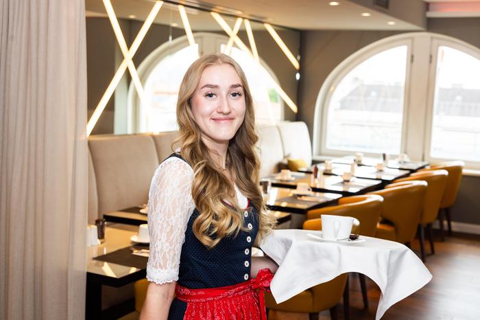 Eva Nagelschmied: „Als Restaurantfachfrau stehen mir dann viele Wege offen. Ich kann überall auf der Welt arbeiten.“