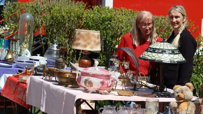 Flohmarkt der Superlative, war das Motto beim Drei-Tages-Flohmarkt beim Bulldogwirt in Straden