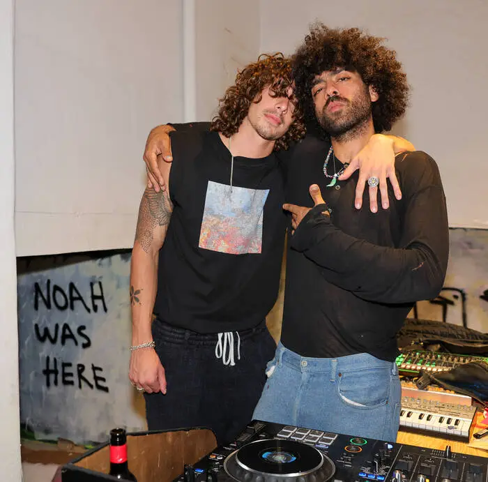 Noah Becker und Jeremy Steeb sind gute Freunde 