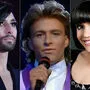 Von links: Conchita Wurst, Thomas Forstner und Nadine Beiler