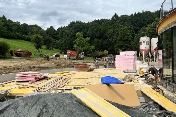Bis zur Fertigstellung können die Gäste das Quellenhotel nutzen.