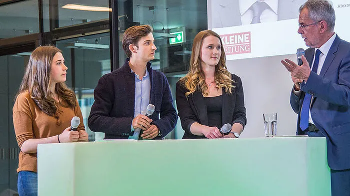 Auch bei der Hofburgwahl waren junge Juroren am Werk