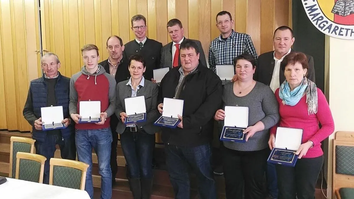 Die besten Mitgliedsbetriebe wurden prämiert