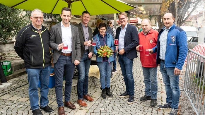 Unter anderem besuchten auch Bürgermeister Marcus Martschitsch und Landtagsabgeordneter Lukas Schnitzer das Herbstfest.
