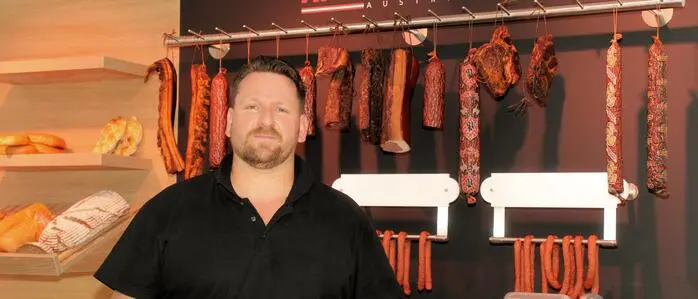 Markus Hacker, der neue Fleischhacker in Voitsberg