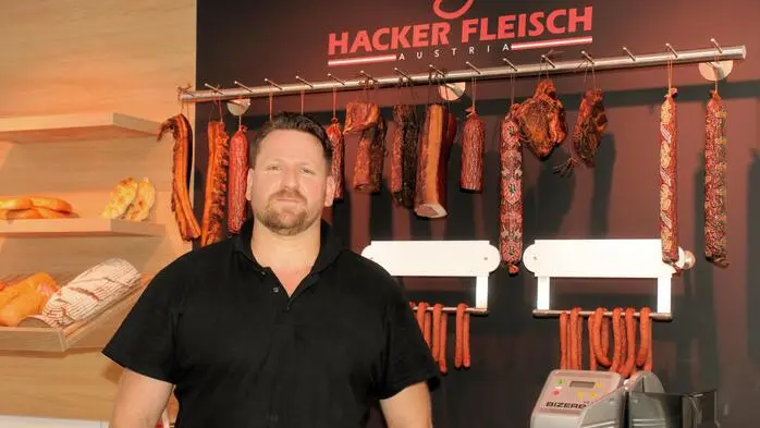 Markus Hacker, der neue Fleischhacker in Voitsberg