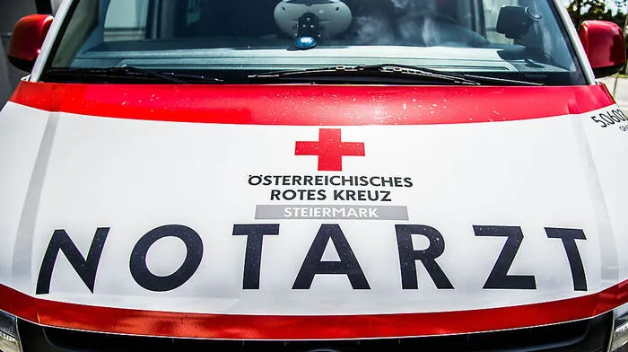Der Verletzte wurde in das LKH Graz gebracht