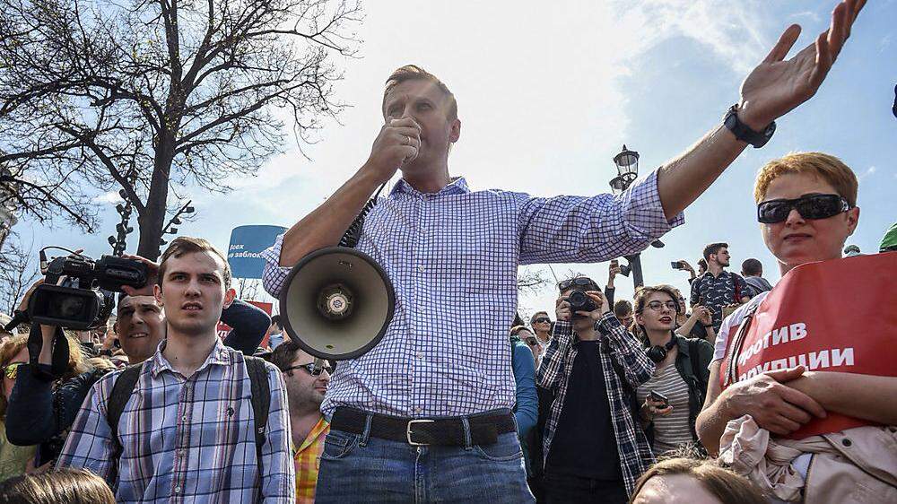 Lebt ein gefährliches Leben in politischer Unbeugsamkeit: der Putin-Gegner Alexei Nawalny