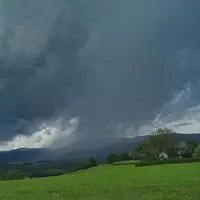 Unwetterfront über St. Marein-Feistritz