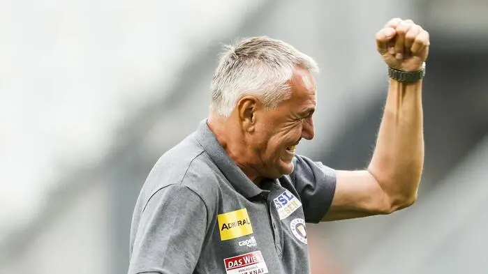 Peter Pacult erreichte mit Klagenfurt dreimal die Meistergruppe