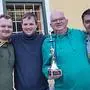 Das Siegerteam "Wimitz 16" konnte sich über den Wanderpokal freuen