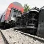 Offenbar Waggons umgekippt - Zahlreiche Schwerverletzte 