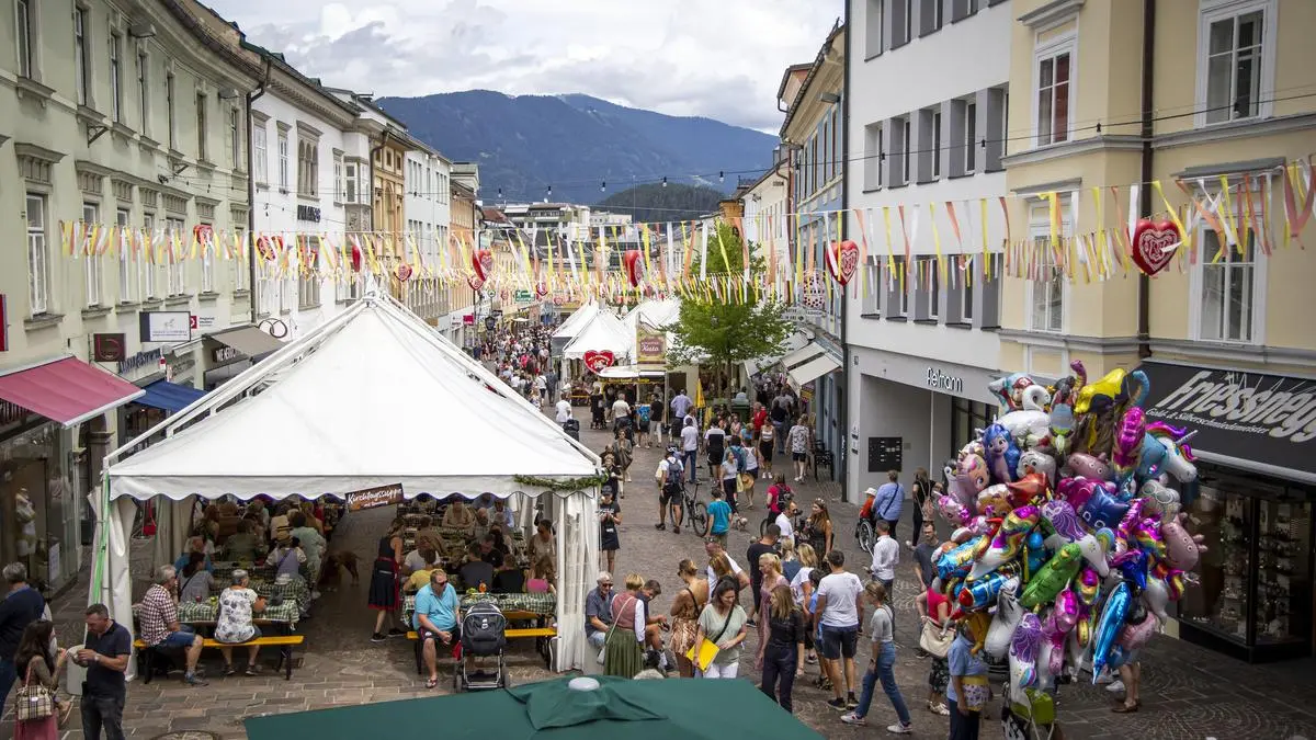 Nicht nur Lederhosen, auch Spendierhosen werden am Kirchtag gerne getragen