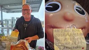 Der in Langenwang abgeschickte Lufballon (rechts) flog bis ins Südburgenland