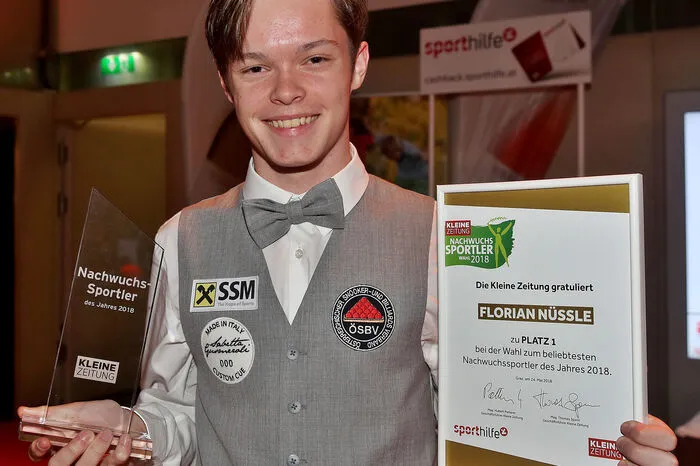 Nachwuchssportler des Jahres: Florian Nüßle (Snooker)