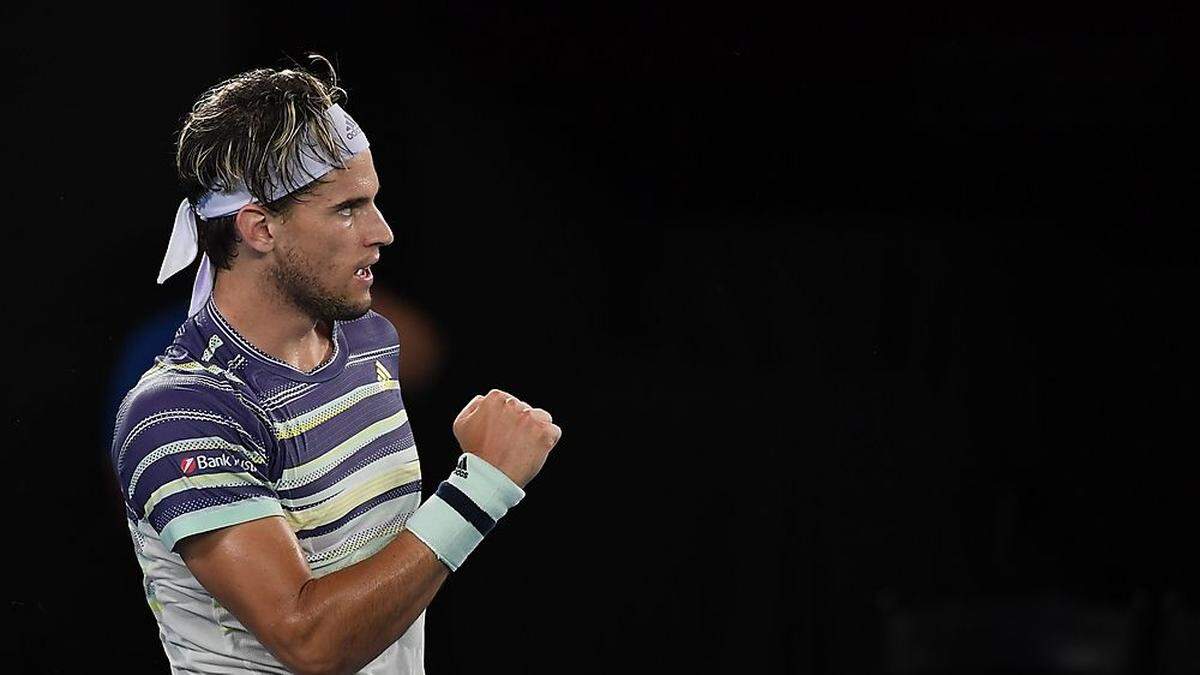 Dominic Thiem besiegte Rafael Nadal
