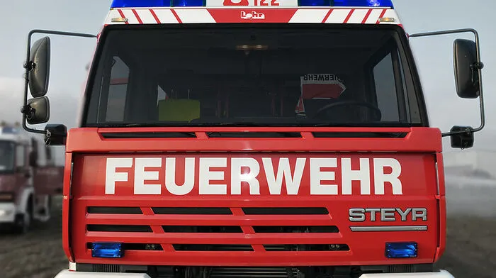 Die Feuerwehr Rosental stand mit zehn Helfern und zwei Fahrzeugen im Einsatz