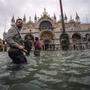Mitte November 2019 stand Venedig großflächig unter Wasser