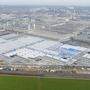 14 Hektar Ausdehnung hat die neue Halle beim Mecedes-Benz-Werk von Daimler in Sindelfingen