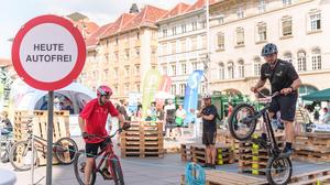 Im Vorjahr stieg in Graz das große Mobilitätsfest, heuer laufen wieder etliche Aktionen