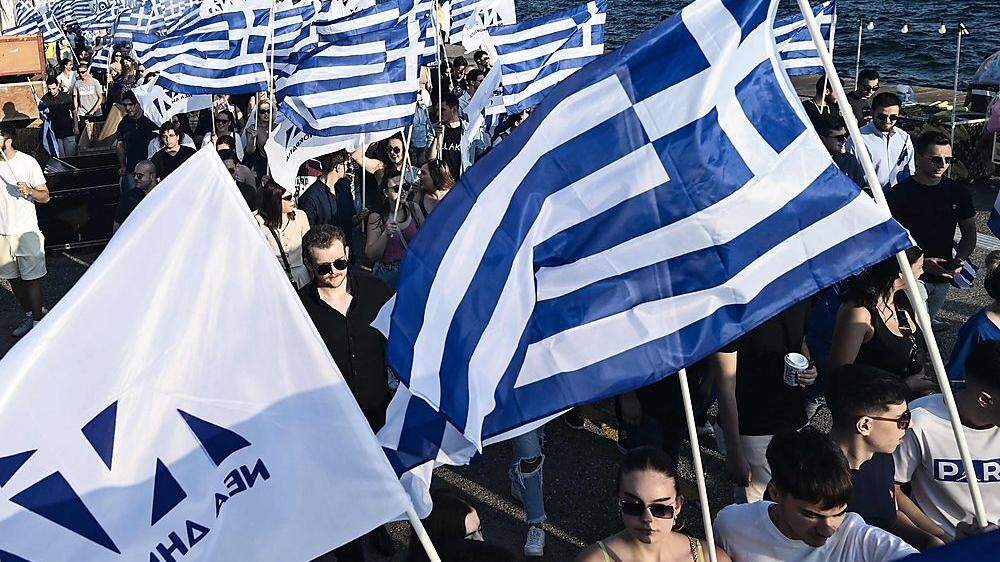 Griechischer Wahlkampf