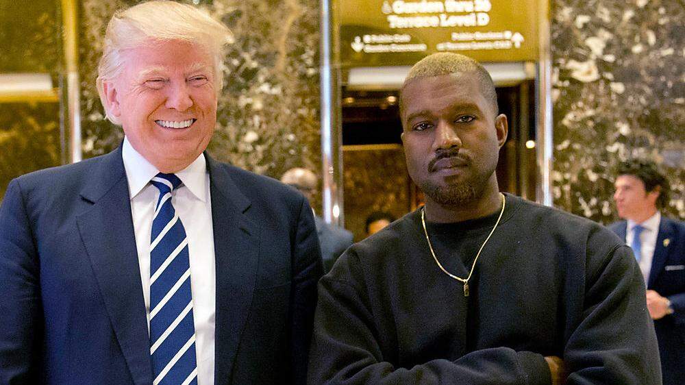 Kanye West mit &quot;Bruder&quot; Donald