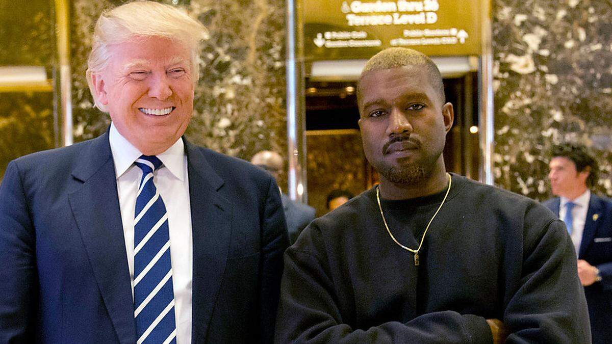 Kanye West mit &quot;Bruder&quot; Donald