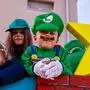 Auch in Arnoldstein waren „Super Mario Kart“-Kostüme beliebt