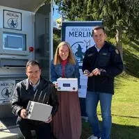 Wolfgang Hommel, Regina Wiedl, Patrick Skubel (von links)