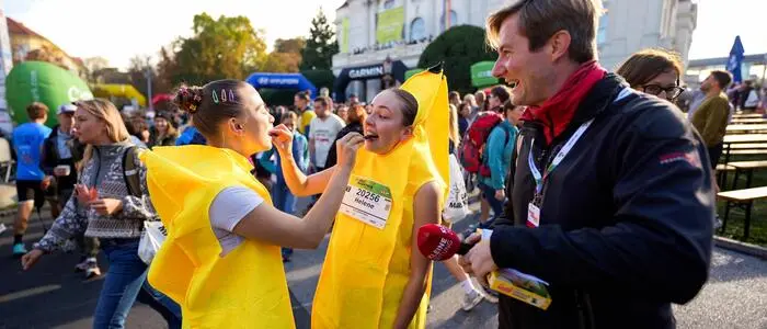 Sonderreporter Michael Großschädl war beim Graz-Marathon