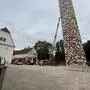 Eine großangelegte Menschenrettungsübung am Kirchturm von Feldbach sorgte für Aufsehen