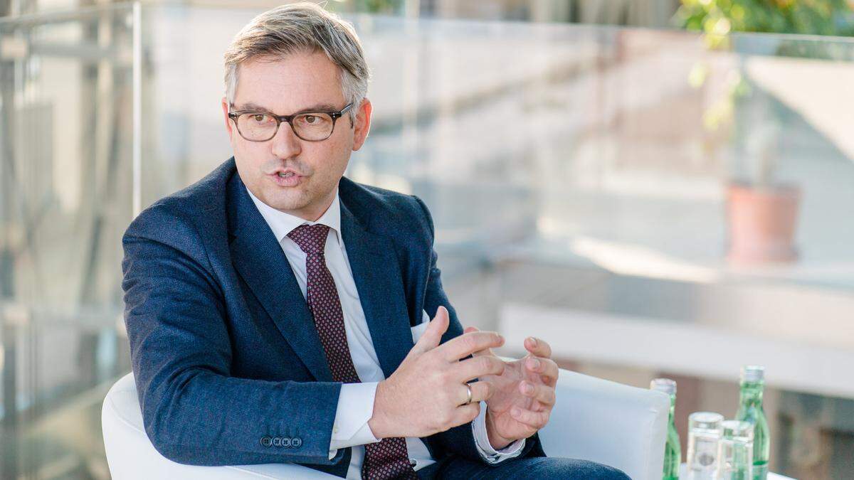 Finanzminister Magnus Brunner (ÖVP) will sein Ressort neu aufbauen