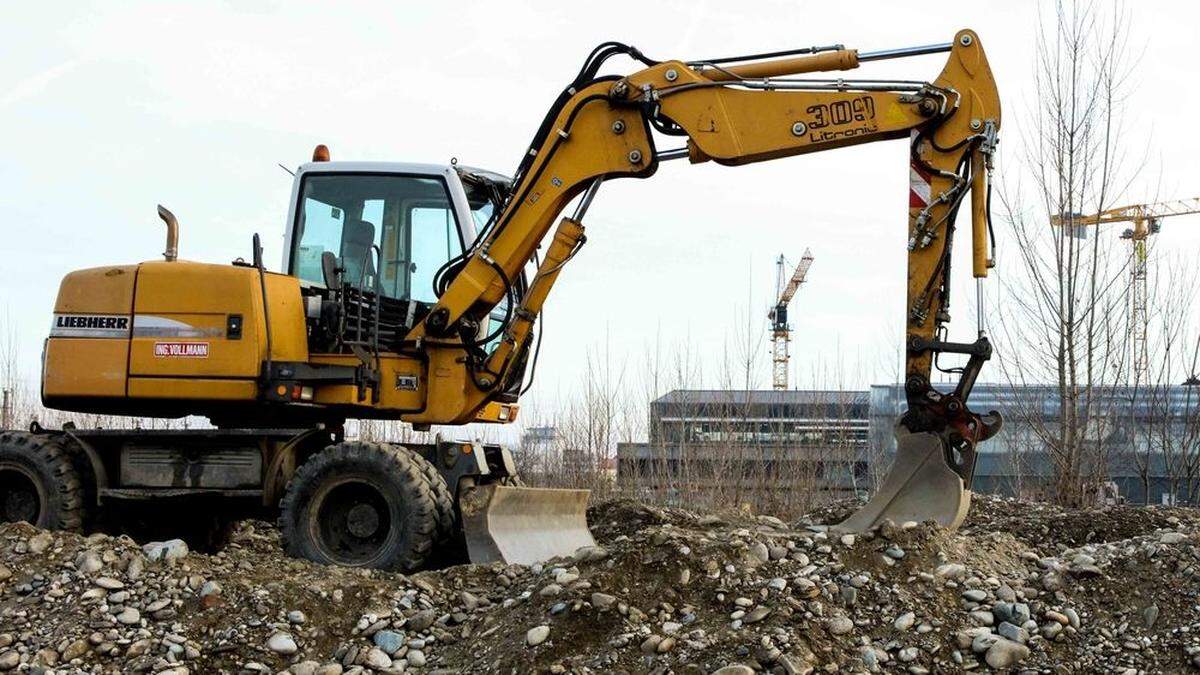 Zwei Bagger (Sujetbild) sind abgebrannt - der Sachschaden ist enorm