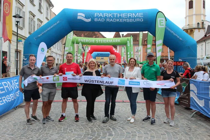 Achim Wippel organisierte mit seinem Team den Wüstenlauf in Bad Radkersburg.