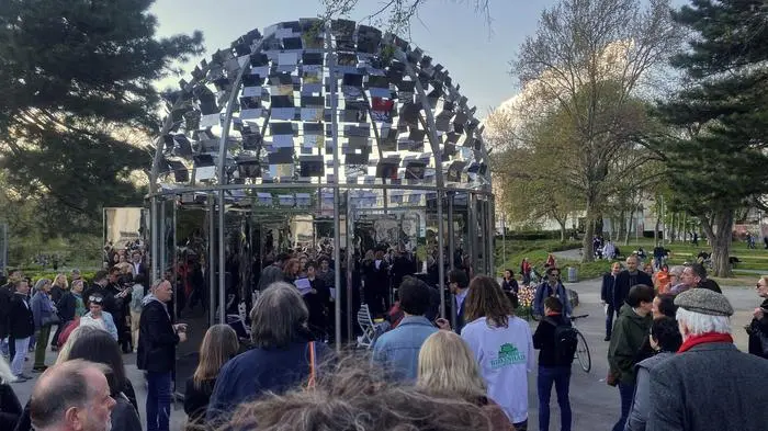 Die Bachmann Kuppel war auch in Wien zu Gast