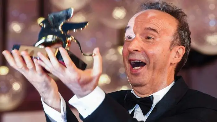Roberto Benigni erhielt bei der Eröffnung den Goldenen Löwen für sein Lebenswerk.