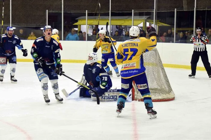 In der Overtime (64. Minute) schlug Luca Rodiga für Althofen zu, fixierte den Sieg für Althofen
