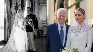 Joe Bidens Enkeltochter Naomi trug ein Brautkleid 