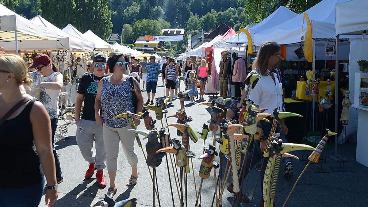 Der Kunsthandwerksmarkt findet heuer zum 35. Mal statt 