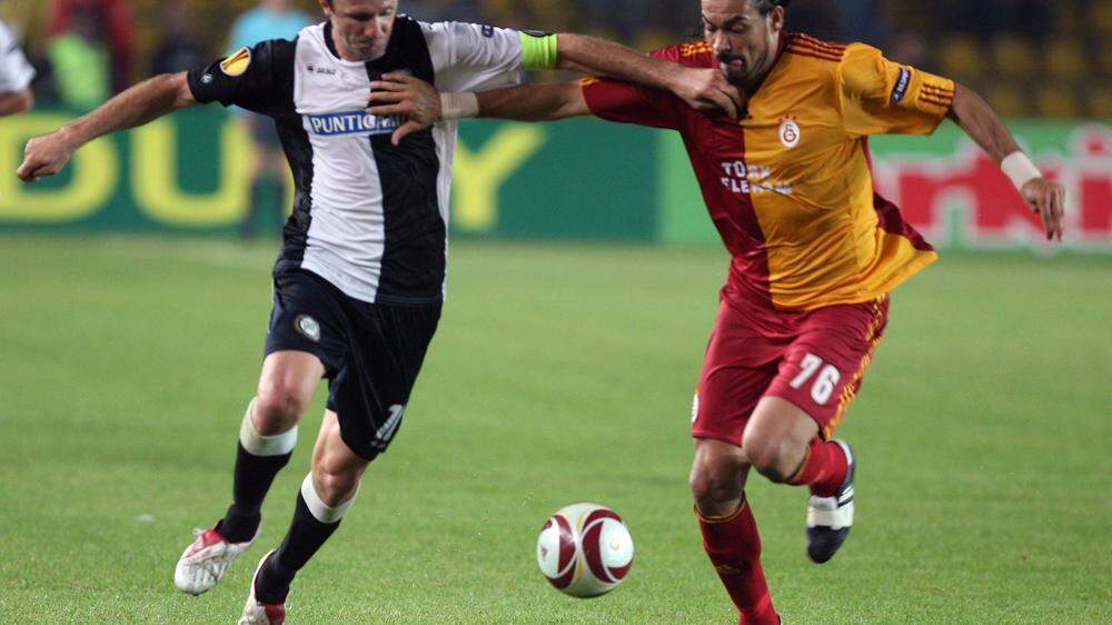Sturm traf 2009 in der Europa League auf Galatasaray 